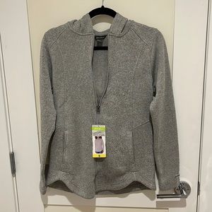 Eddie Bauer Radiator fleece Long full zip jacket